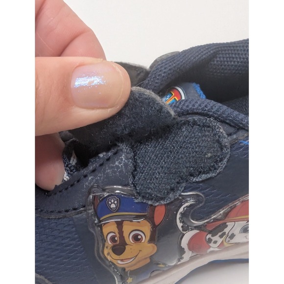 Paw Patrol Chase Marshall Blue Toddler Boys Sneakers Size 5 - Picture 10 of 13
